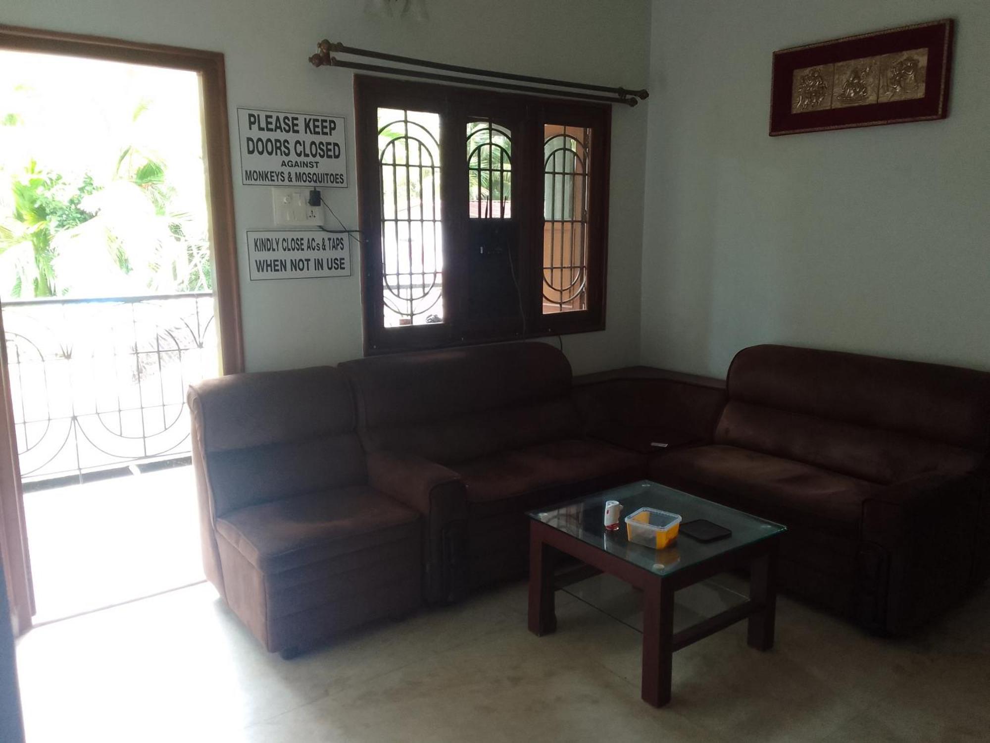 Peaceful Rooms At Pande Residency Patnem Beach Bagian luar foto
